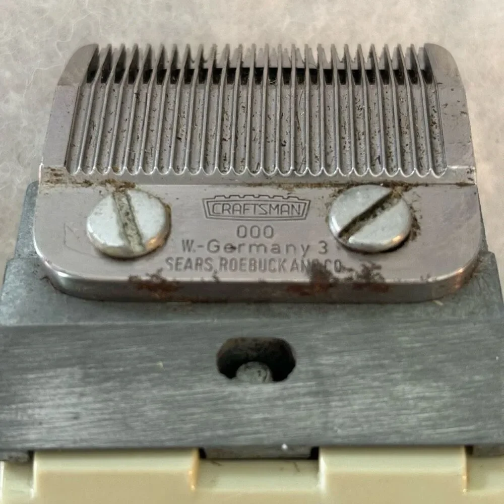 Craftsman Adjustable Hair Clipper In Permanex Case *Works*
